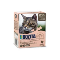 Bozita Häppchen In Gelee M. Hühnchenleber 370g.