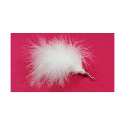 Feder-Anhänger Marabu Weiss