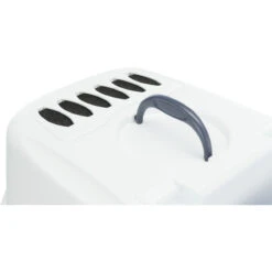 Katzentoilette Vico Open Top - Blaugrau/weiß -Rundum Katz Verkaufsgeschäft katzentoilette vico open top blaugrau weiss4