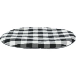 Kissen Scoopy Schwarz/weiß/grau 64 X 41 Cm