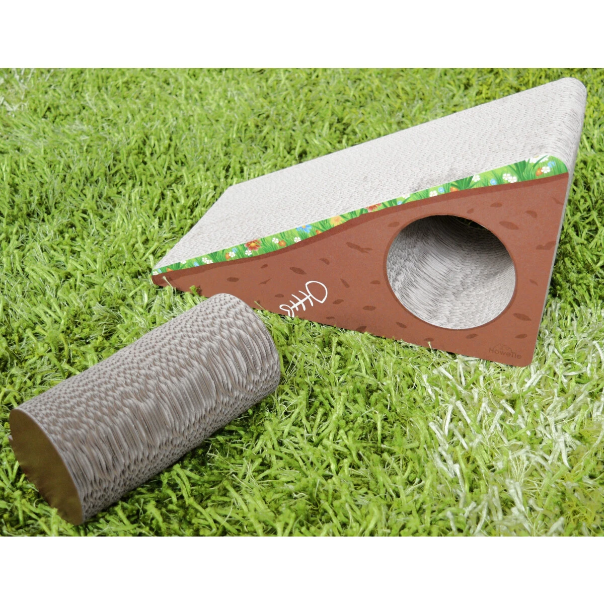 Kratz- Und Spielrampe Aus Pappe 1 Kratz- Und Spielrampe Aus Pappe