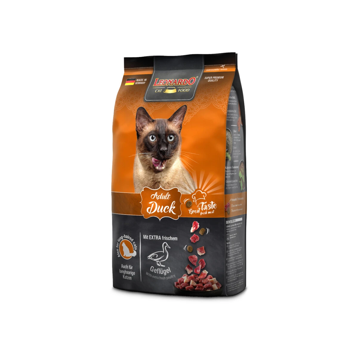 Leonardo Cat Adult Duck 2kg. 1 Leonardo Cat Adult Duck 2kg.