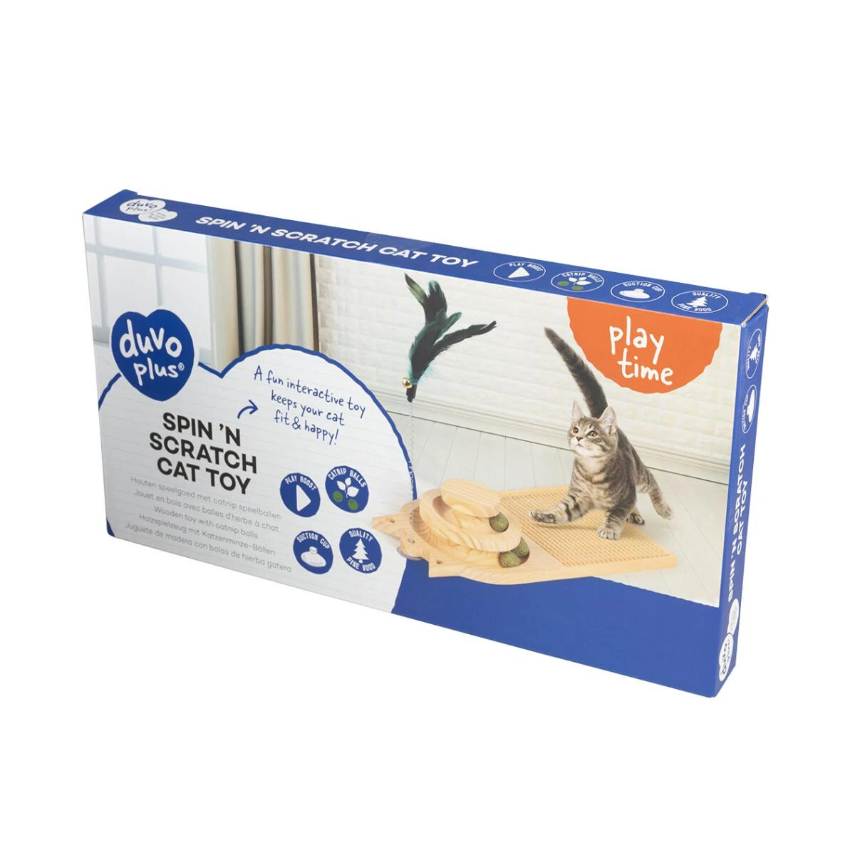 Play ’n Scratch Cat Toy 40 X 19 X 8 Cm 2 Play ’n Scratch Cat Toy 40 X 19 X 8 Cm – Bild 2