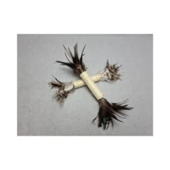 Sisal Hantel Mit Hahnenfedern